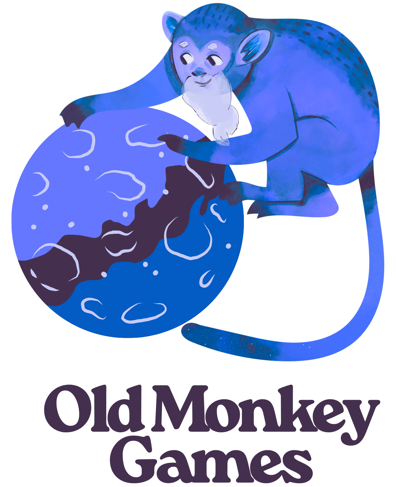 Old Monkey Games - Old monkey with a celestial object in his hands